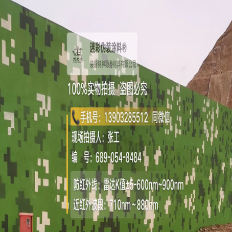 天水专业承接园区围墙迷彩喷涂、